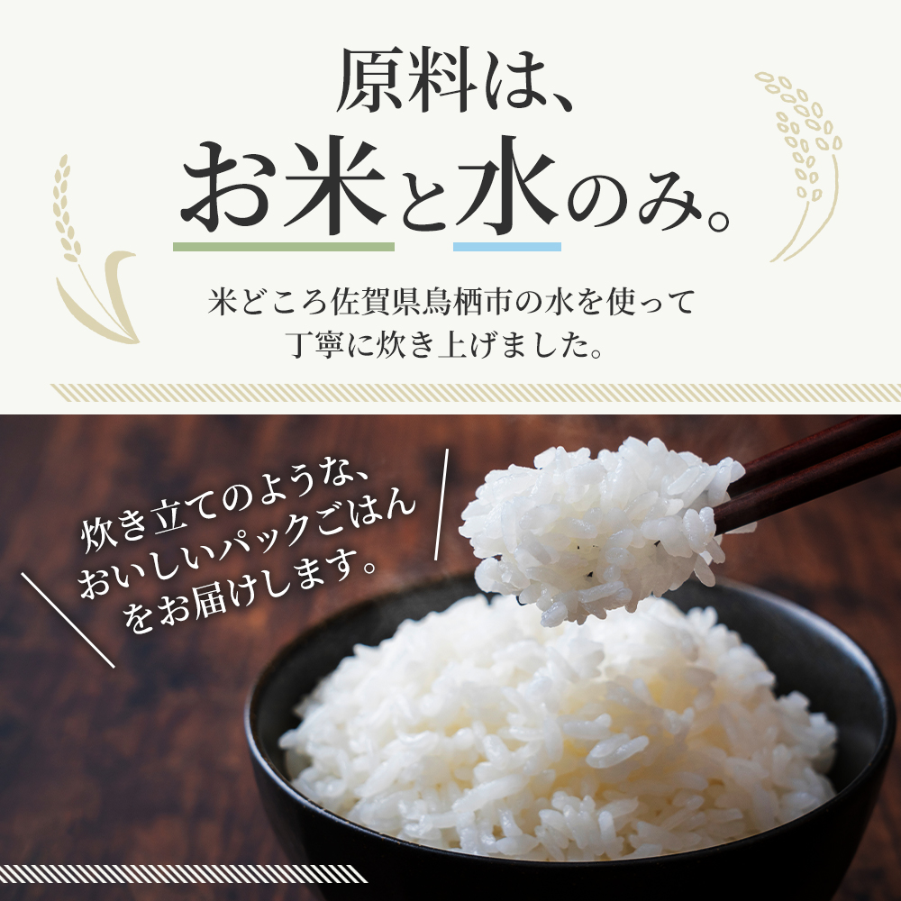 パックご飯 48食 150g 3食×8 2ケース ヒノヒカリ 低温製法米のおいしいごはん パックごはん 備蓄 非常用 キャンプ