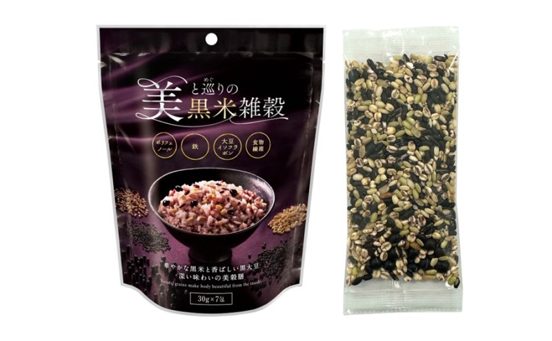 雑穀 合計2,520g (30g×7包×12袋) 美と巡りの黒米雑穀 フェムケア 鉄 食物繊維 大豆 イソフラボン フェムテック
