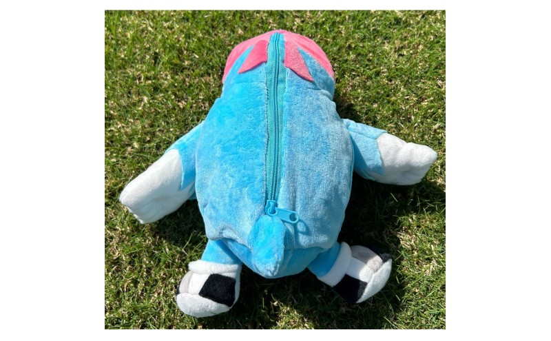 ペンケース サガン鳥栖 オフィシャルグッズ ウィントスぬいぐるみペンケース  マスコット キャラクター ペン 応援 サッカー 雑貨 収納