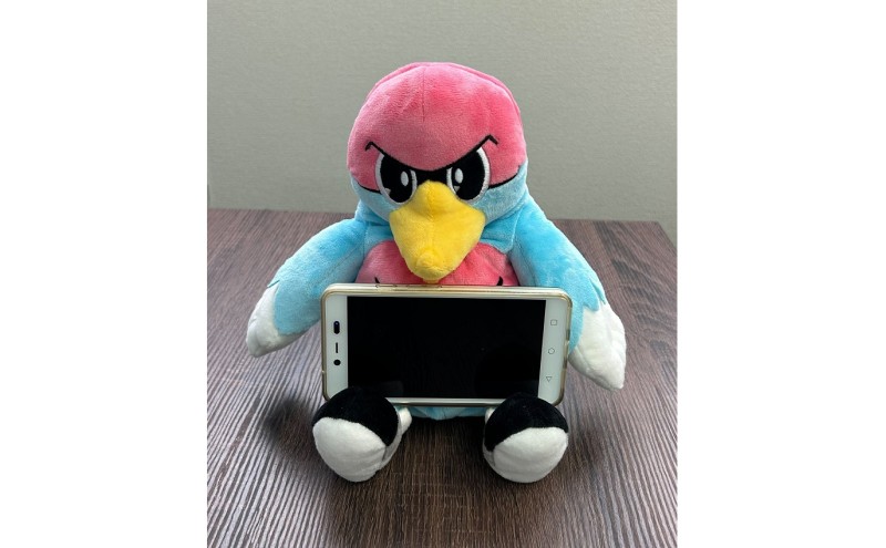 ペンケース サガン鳥栖 オフィシャルグッズ ウィントスぬいぐるみペンケース  マスコット キャラクター ペン 応援 サッカー 雑貨 収納