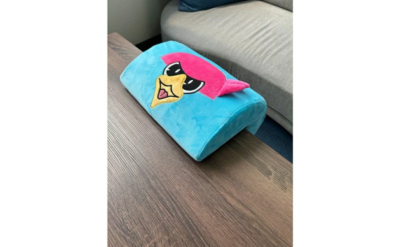 クッション サガン鳥栖 オフィシャルグッズ デスククッション マスコット キャラクター デスクまわり 応援 サッカー 雑貨 枕 肘置き