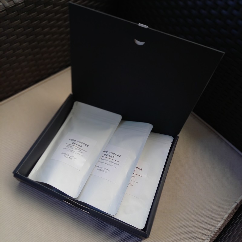 珈琲 クドー珈琲豆店 スペシャルティコーヒー 厳選 お任せ セット (豆 or 粉)【100g×3袋】：豆