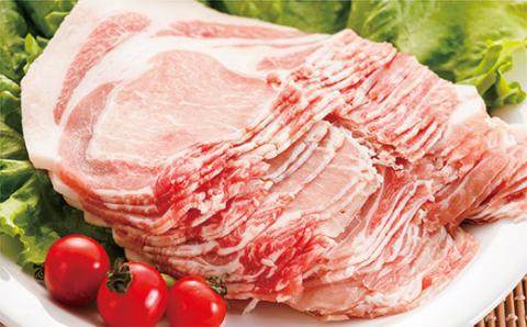 ｂ-１３６　老舗の極みハンバーグと肥前さくらポーク　豚ロースしゃぶしゃぶセット