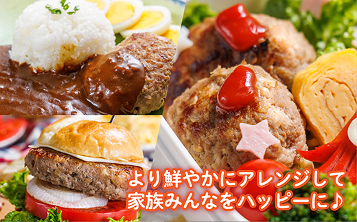 佐賀牛入り ハンバーグ 親子セット 100g×9個 150g×6個 _b-310