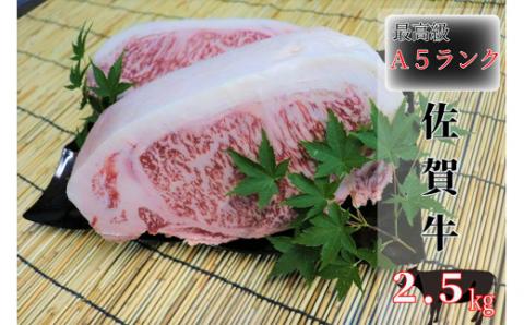 ｆ-６７　佐賀牛特選がばいうまか！Ａ５ランクロースブロック　２・５ｋｇ
