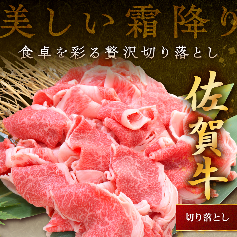 佐賀牛切り落とし 2000g(500g×4パック) 149-J1825