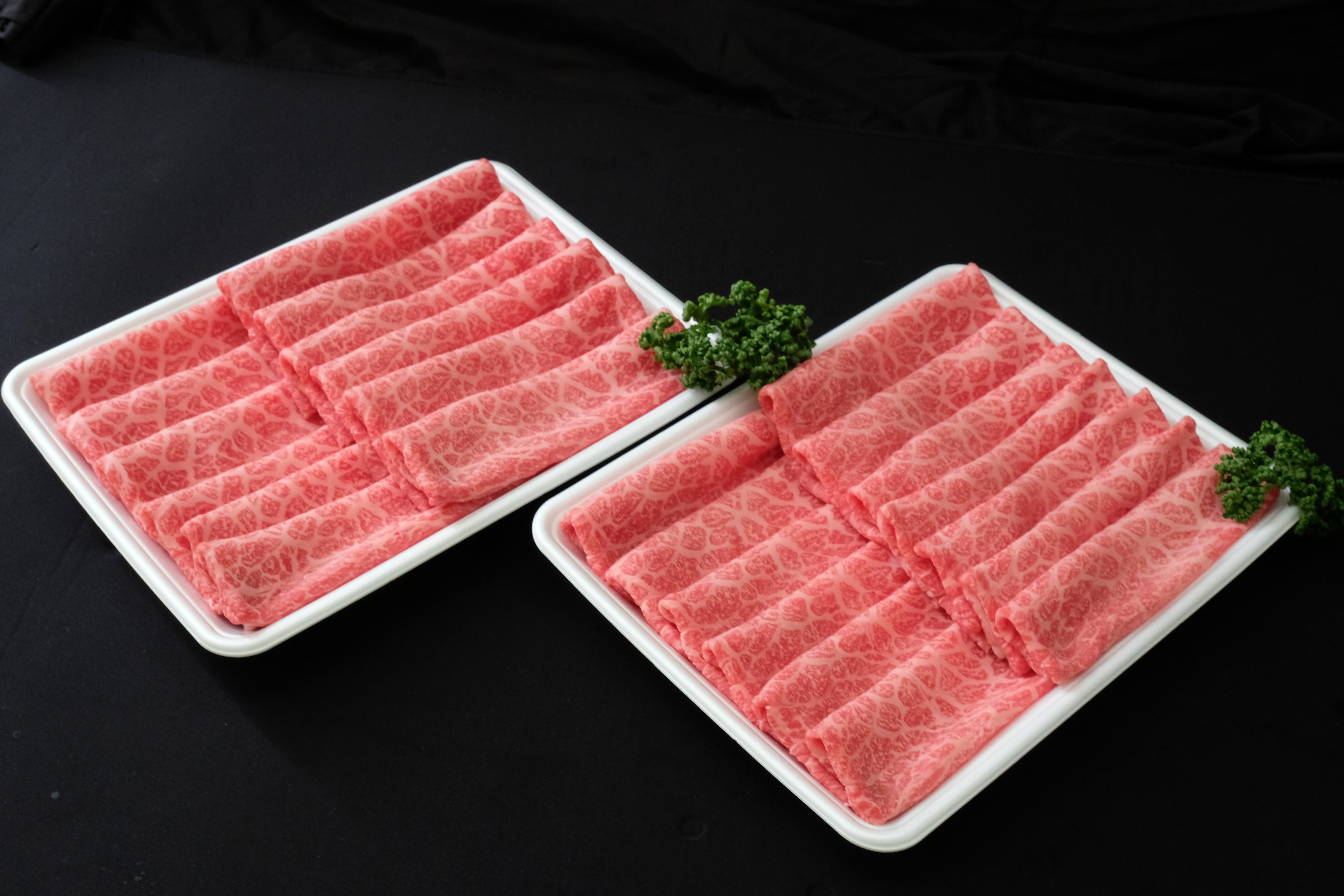 佐賀牛食べ比べ肩ローススライス500g+モモスライス500g 192-J1556