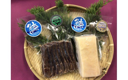 昔懐かしい汐棒くじら・汐身くじらのセット 030-C174