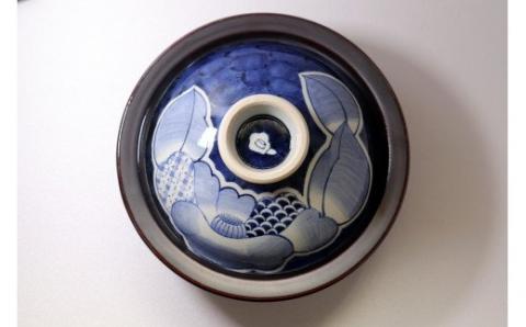 【直火・IH対応】伊万里焼鍋（大・直径30cm） 031-H053