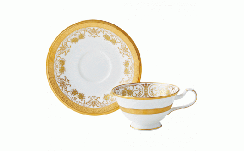 【ノリタケ】ジョージアンパレス カップ&ソーサー 058-H1248