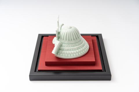 青磁 兜飾り（大） 023-H1056