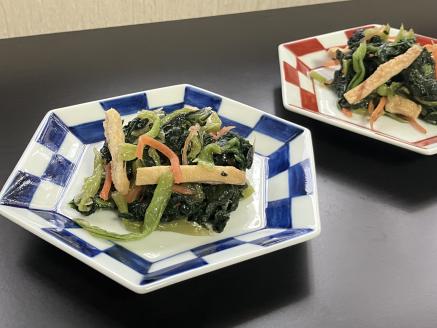 伊万里焼 市松亀甲小皿（青・赤）セット 165-H1076