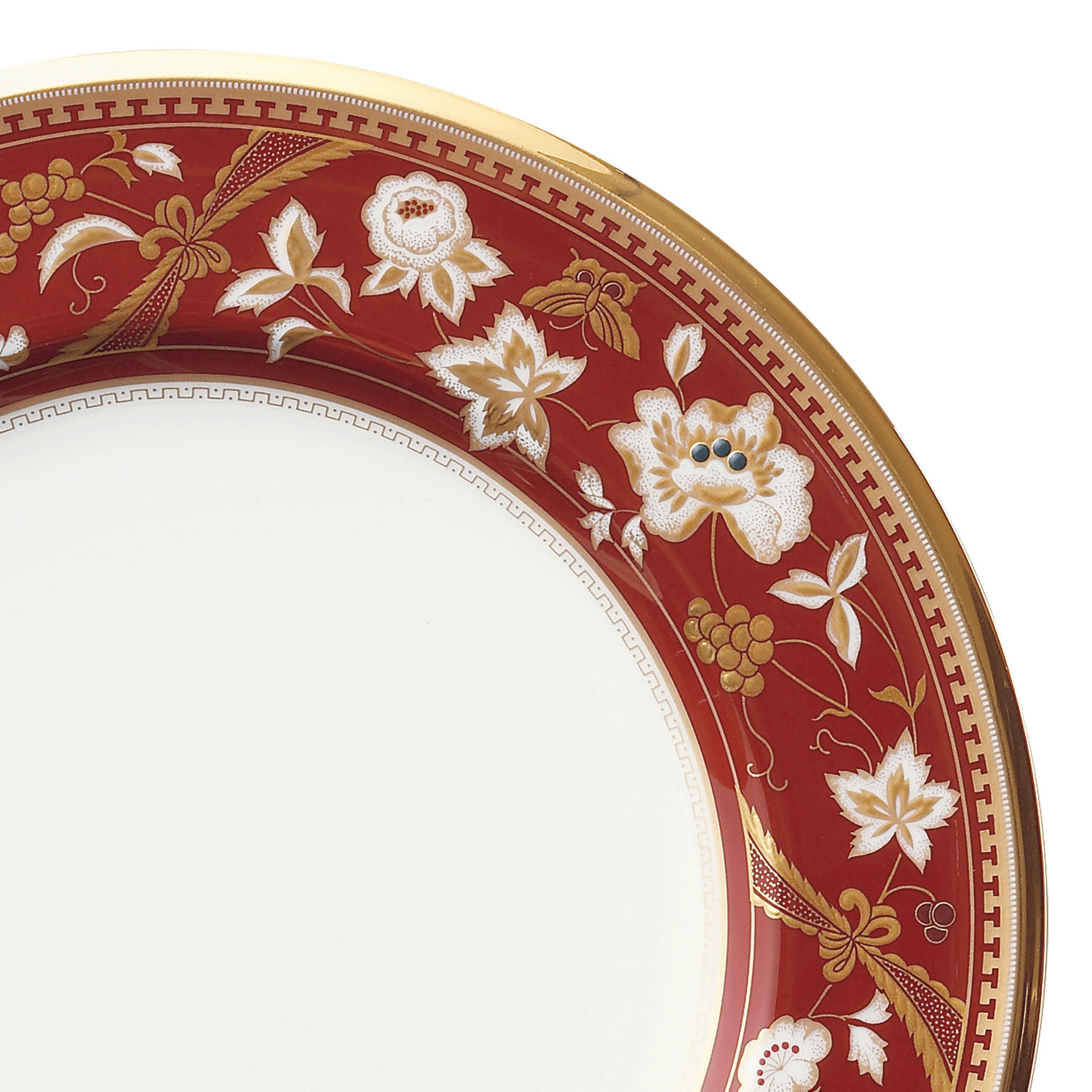 サブライム 22cmプレート（海老茶） 058-H1088