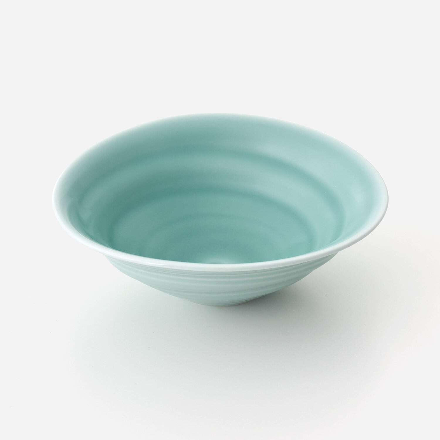 青磁うずまき大鉢 2枚セット 027-H1172