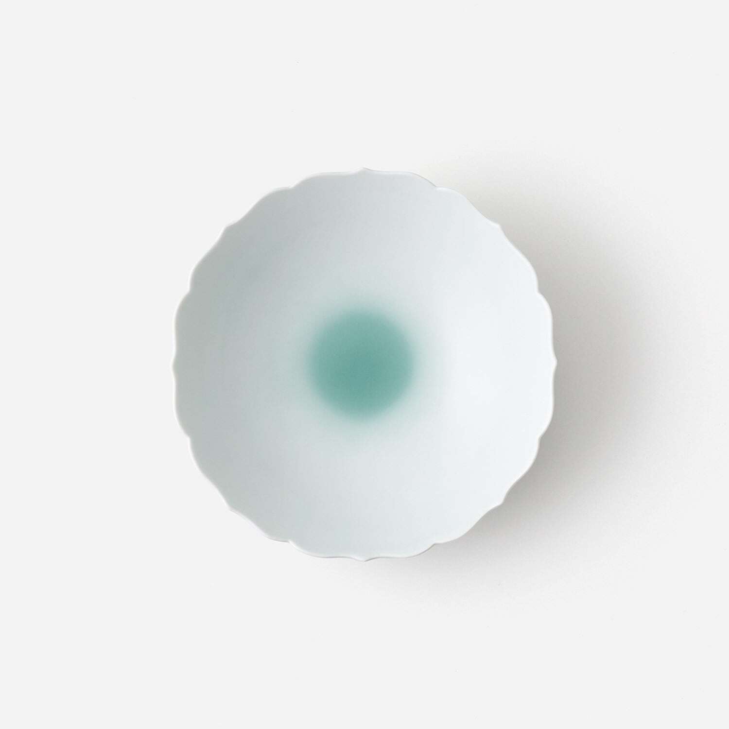 青磁たまり輪花中鉢 2枚セット 027-H1173