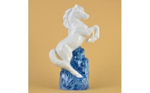 【伊万里焼】若駒 インテリア 置物 025-H572