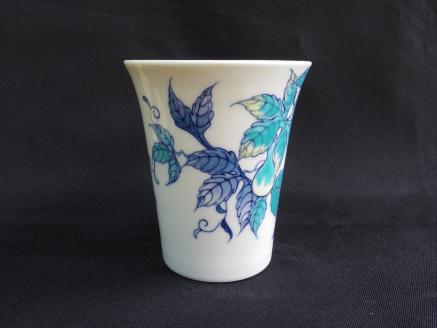 【伊万里焼】「色鍋島瓢文マグカップ」色鍋島・伊万里・鍋島・磁器・市川光山窯 022-H651