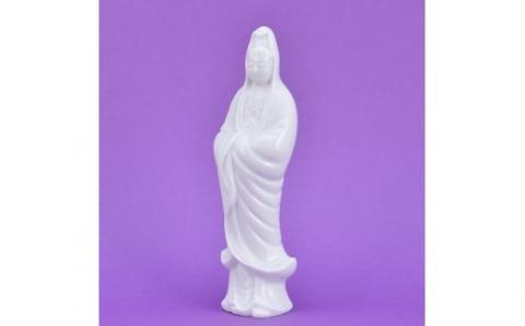 【伊万里焼】観音 インテリア 置物 025-H666