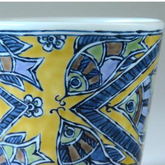 魚紋マグカップ 135-H956