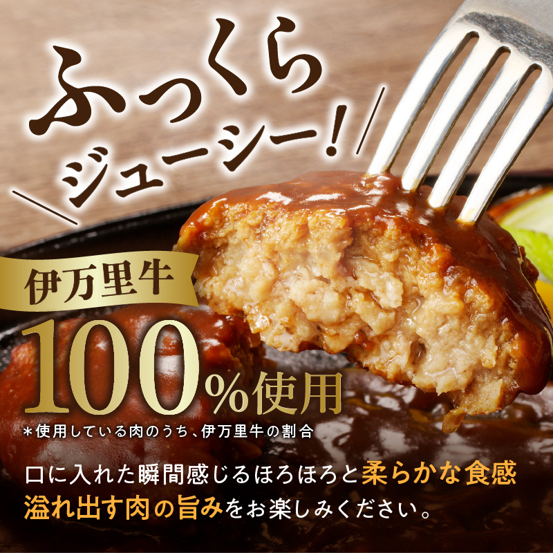 【伊万里牛100%使用】伊万里牛デミハンバーグ（150g×20個）個包装 183-J1888