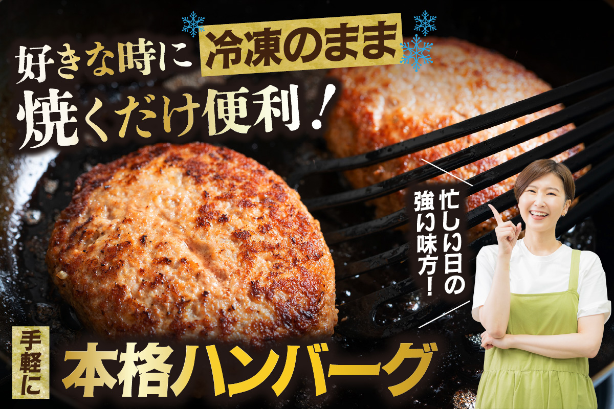 佐賀牛入り 熟成 ハンバーグ 約120g×20個 179-J1885