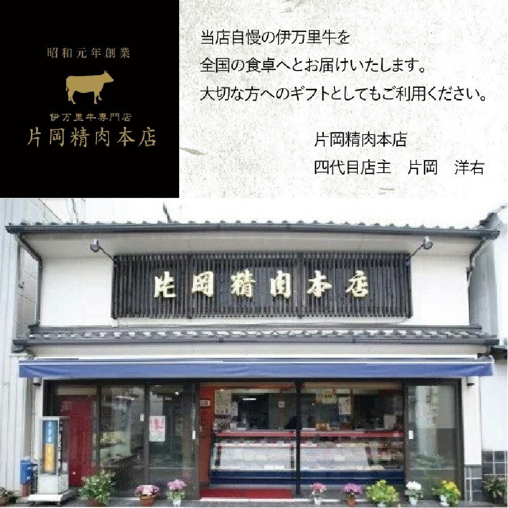 伊万里牛 笑顔詰合せセット かた薄切り400g & ハンバーグ3個 006-J212