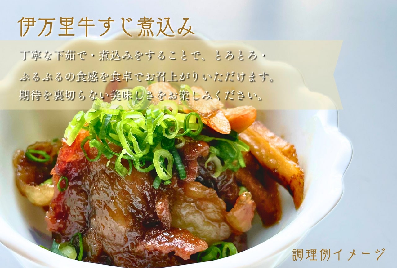 伊万里牛 ひきすじ 500g×2パック カレー おでん 煮込み 172-J962