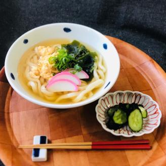 伊万里焼 菊（青・赤）菊形小判千代口セット 165-H1063