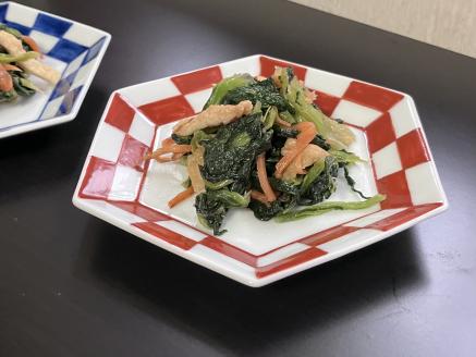 伊万里焼 市松亀甲小皿（青・赤）セット 165-H1076