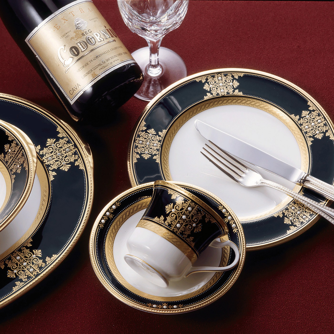 イブニングマジェスティ アメリカンカップ&ソーサー 058-H1110