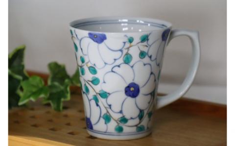 【伊万里焼】花小路ペアマグカップ 032-H597