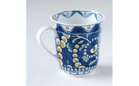 【伊万里焼】トルコ風マグカップ 135-H738