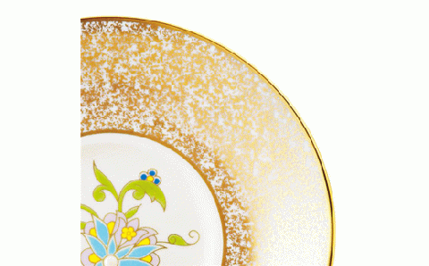 【ノリタケ】シリル2006 デミタスカップ&ソーサー 058-H847