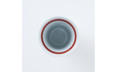 【伊万里焼】伊万里陶苑 朱ぶどう柄フリーカップ 070-H965