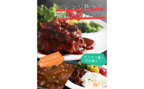 佐賀牛入りがばいハンバーグ150g×10個 161-J1480