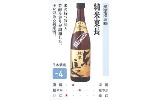 The SAGA認定酒 東一・東長・すみやま・純米酒3本セット 039-D313