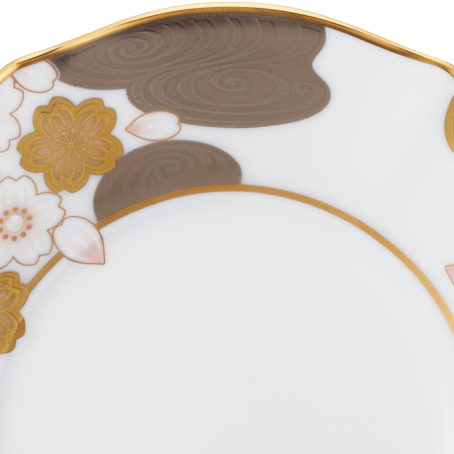 あやみなも コーヒーカップ&ソーサー（夜桜金銀彩） 058-H1119