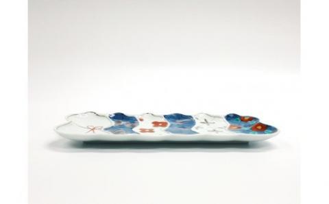 【伊万里焼】伊万里ひょうたん六瓢皿セット 032-H637