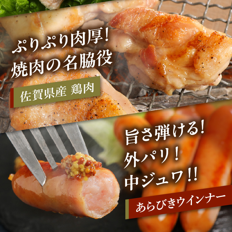 バラエティ美味 焼肉セット 牛肉 豚肉 鶏肉 1.1kg 006-J1852