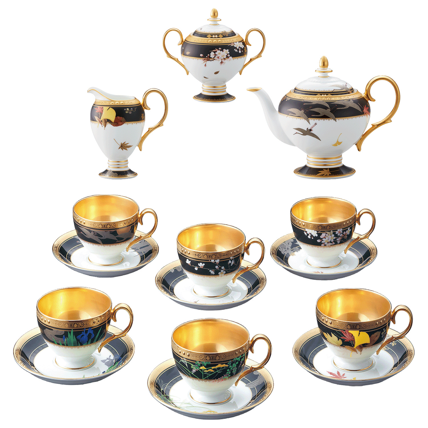 四季彩舞曲17PCセット 058-H1262