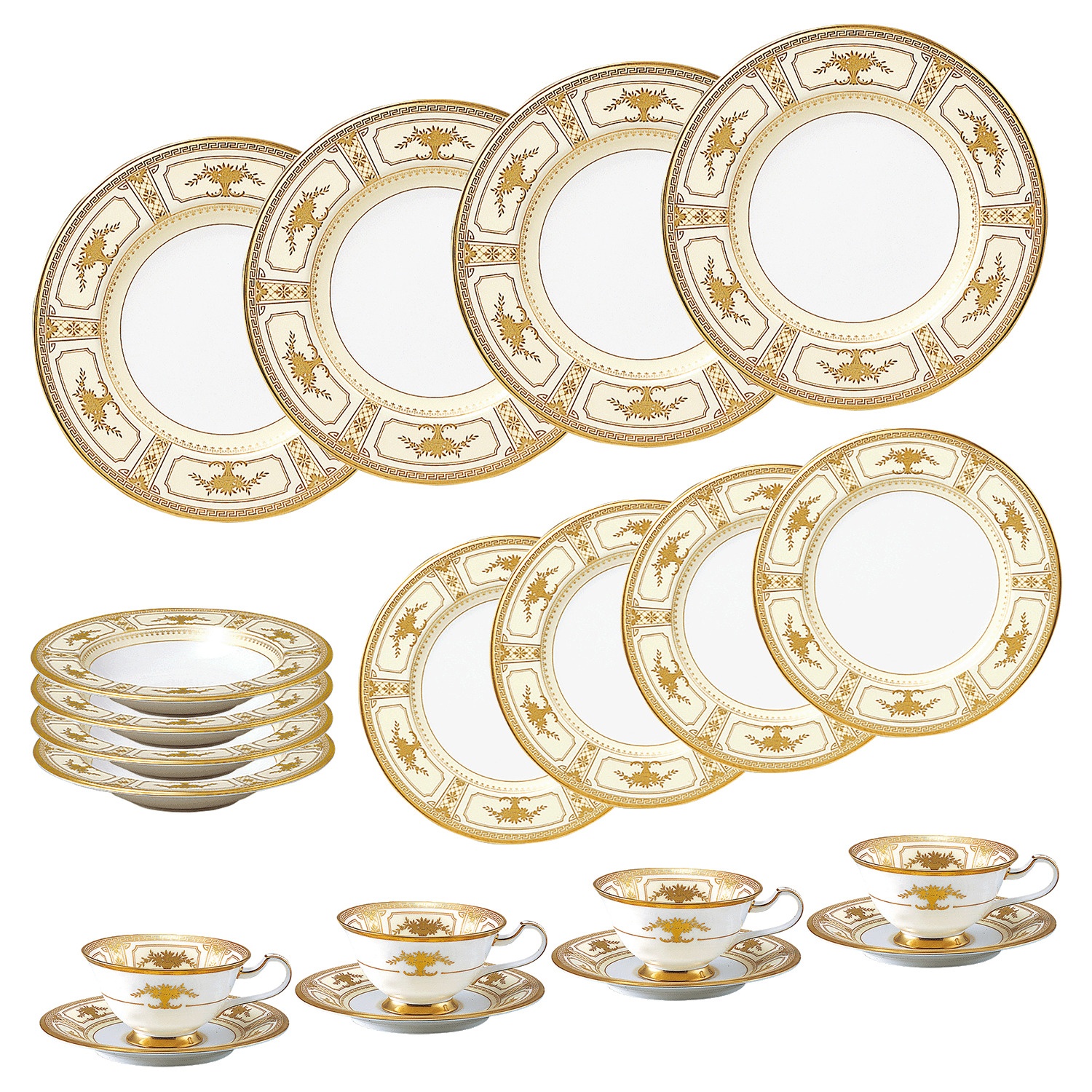 インペリアルスイート21PCティーセット 058-H1265