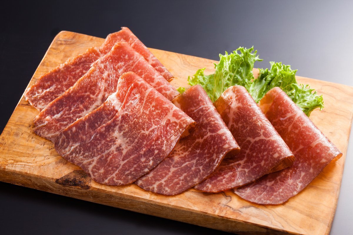 佐賀産和牛生ハム（赤身モモ）計約120g　202-G304