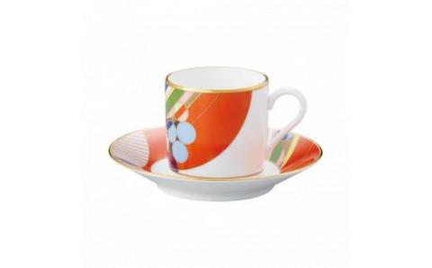 フランク・ロイド・ライト デザイン テーブルウェア（マーチバルーンズ）コーヒー碗皿 058-H1019