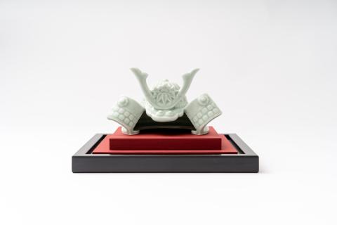 青磁 兜飾り（大） 023-H1056