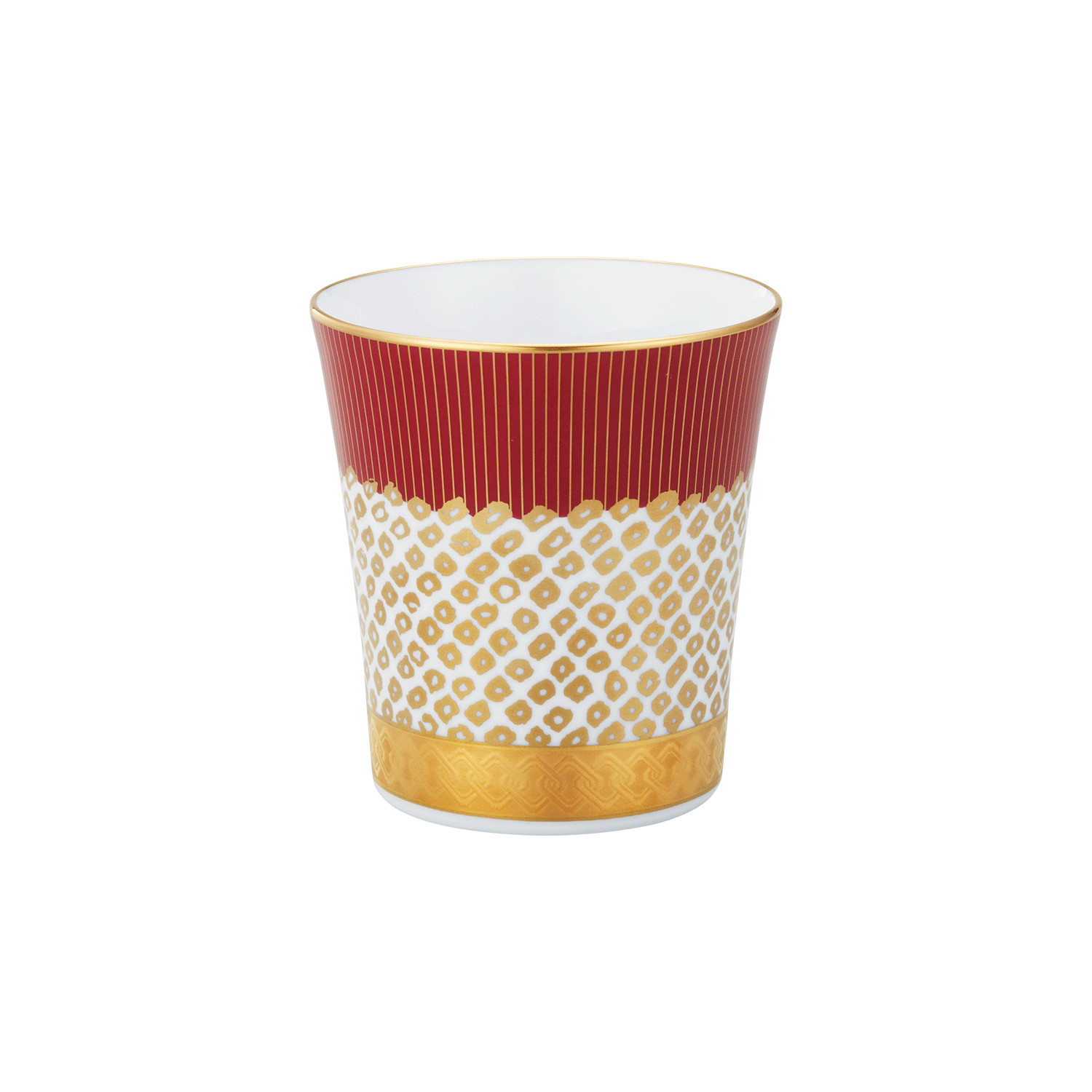 アテハカ コレクション タンブラー（紋・赤） 058-H1083