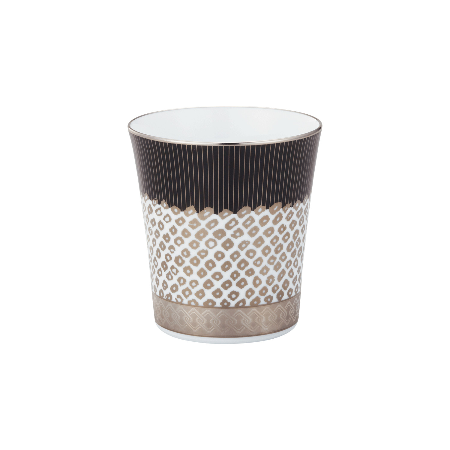 アテハカ コレクション タンブラー（紋・黒） 058-H1084