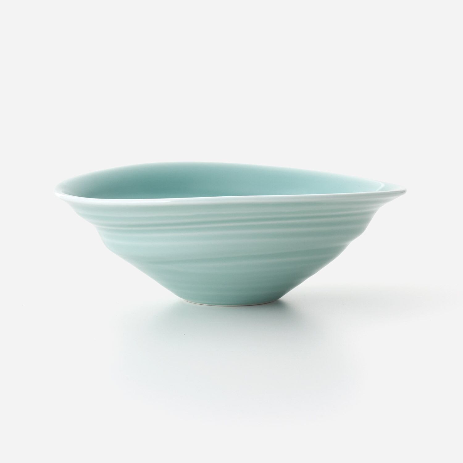 青磁うずまき大鉢 2枚セット 027-H1172