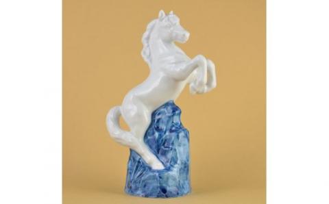 【伊万里焼】若駒 インテリア 置物 025-H572