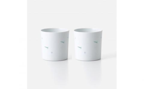 【伊万里焼】透かしメダカコップ 2個セット 027-H715