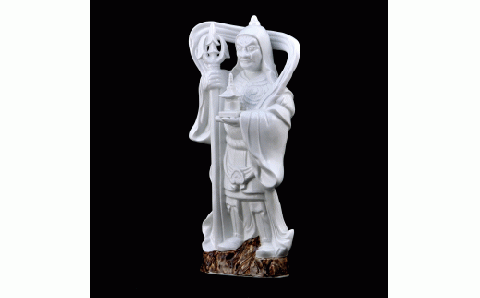 【伊万里焼】毘沙門天 インテリア 置物 025-H766